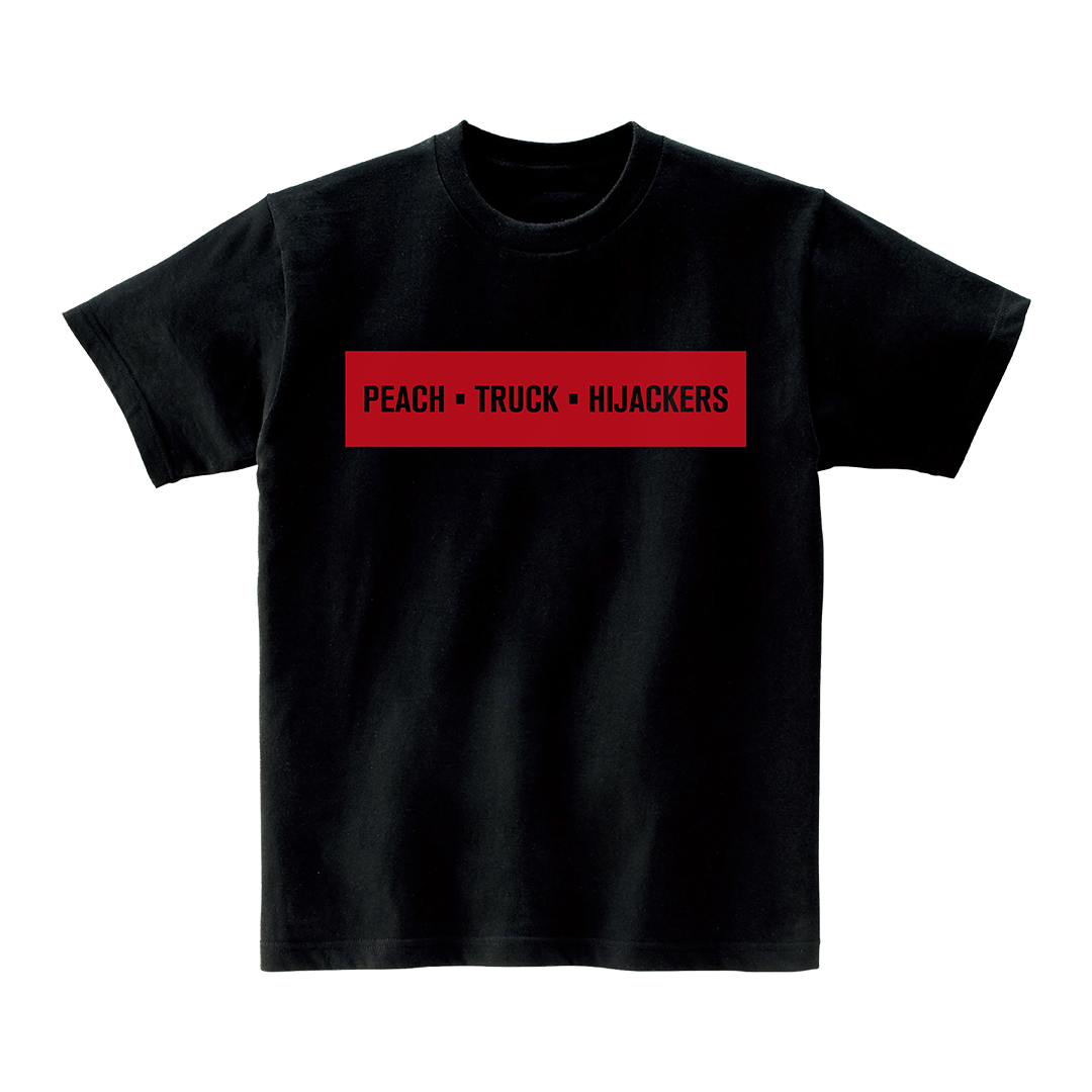 Peach-Truck-Hijackers Tee Black 1